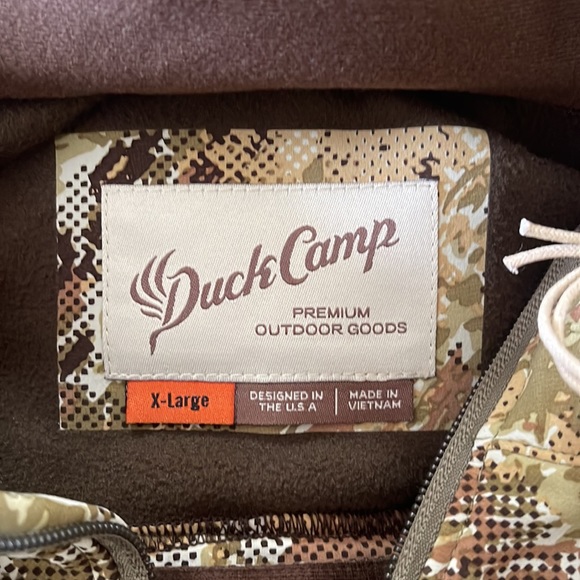 NEW Duck Camp Midland Camo Vantage Jacket Men's Size X-Large NWT - Picture 9 of 11